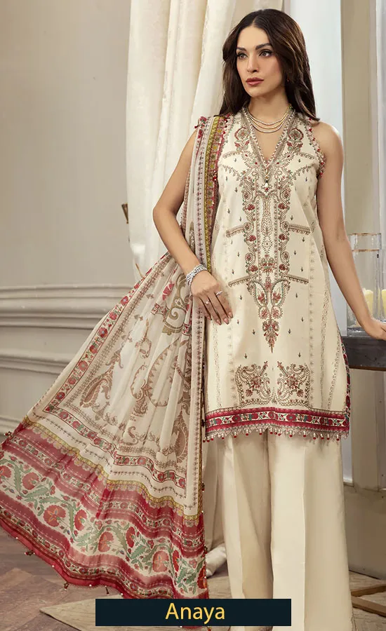 Embroidered Lawn-MANAL