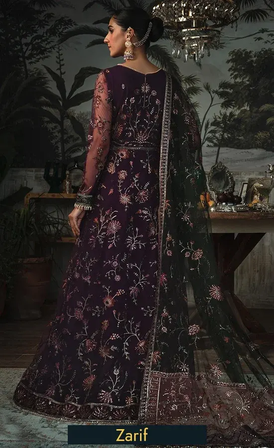Embroidered Net - ZLR 02 HELEN -2