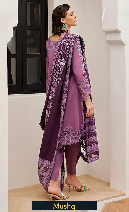 Embroidered Sateen - NOUR -2