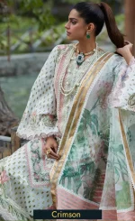 Embroidered Luxury Lawn - Shigar - D5 A -2