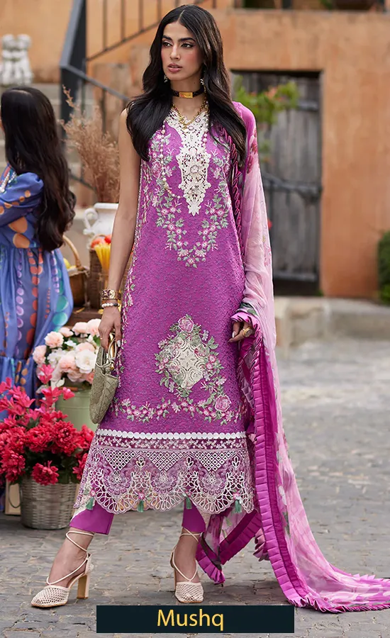 Embroidered Lawn Roma Rapture
