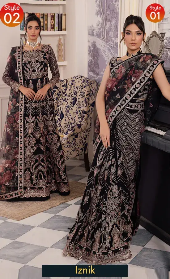 Embroidered Georgette Chiffon - CC 32 Kiah -2 Embroidered Georgette Chiffon - CC 32 Kiah -2