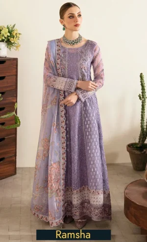 Embroidered Organza - E 107