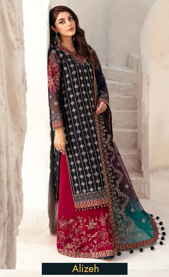Embroidered Chiffon AF-CH-2167-Nagar-1