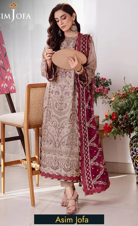 Embroidered-Lawn-Ajur-10-0 Embroidered Lawn - Ajur 10