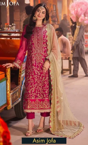 Embroidered Net - AJKK-14