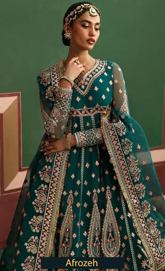 Embroidered Net - Shaista 791
