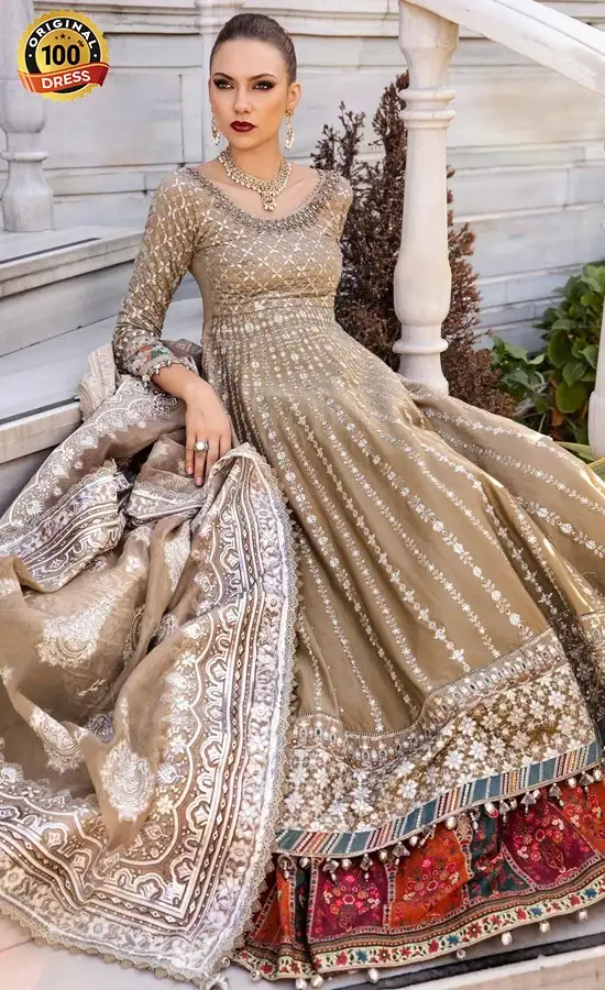 Brown Maxi Dress For Wedding Guests (4)