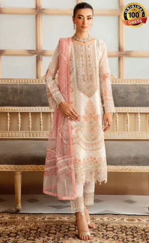 Embroidered Organza - M-1203
