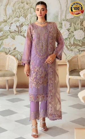 Embroidered Organza - M-1207