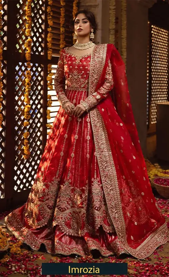 Frock with Lehenga For Wedding Guests (2) Frock with Lehenga For Wedding Guests (2)