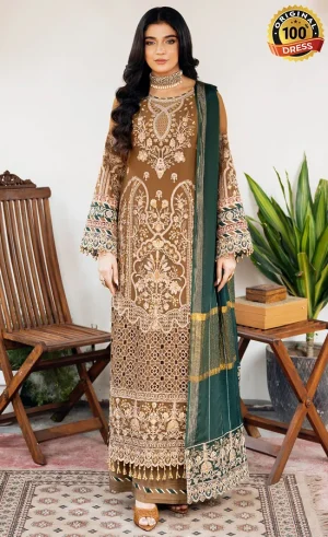 Embroidered-Chiffon-I-210-Tabaan