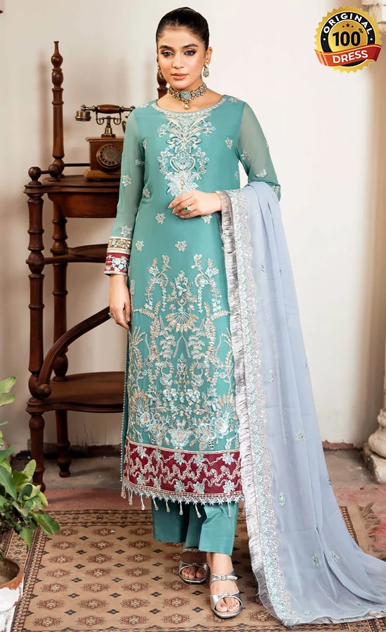Embroidered-Chiffon-I-211-Nikhat-4.webp Embroidered Chiffon - I-211 Nikhat