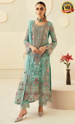 Embroidered Chiffon - P-107