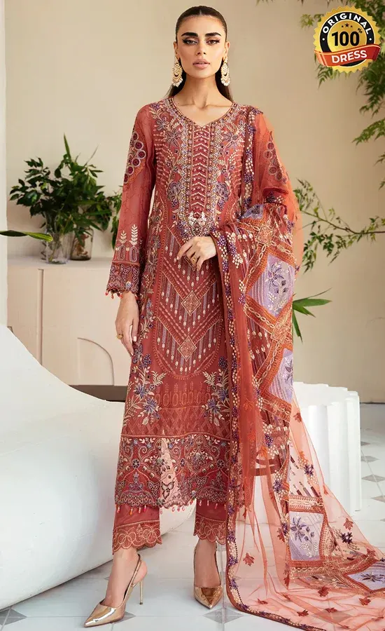 Embroidered-Chiffon-P-109-4.webp Embroidered Chiffon - P-109