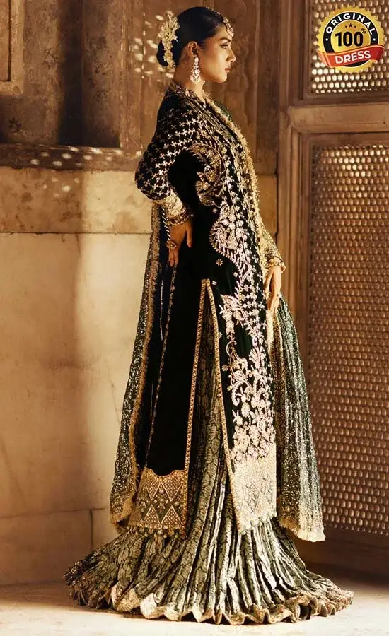 Embroidered Velvet DASTOOR Look02 3