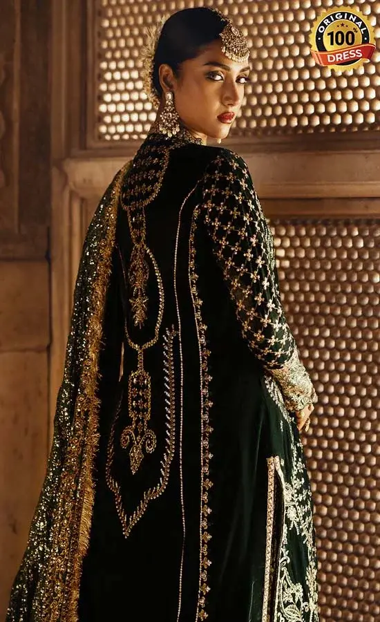 Embroidered Velvet DASTOOR Look02