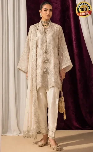 Indian Patiala suit for wedding guests with elegant embroidery and traditional detailing