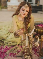 Pistachio Green Bridal Gharara Video
