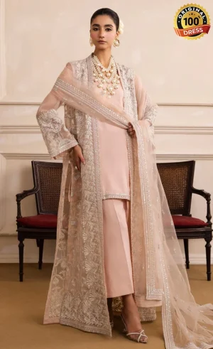 Embroidered Organza - Cleopatra-MW40040
