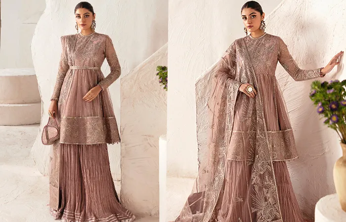 Pakistani Peplum Frock Pakistani Peplum Frock