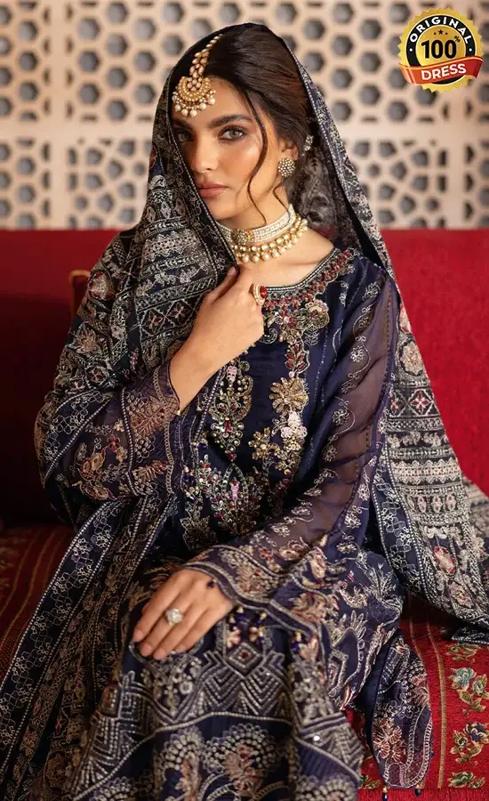 Embroidered Chiffon - T-306