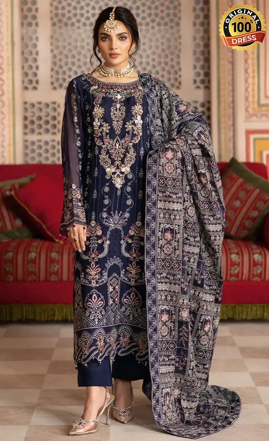 Embroidered-Chiffon-T-306.webp Embroidered Chiffon - T-306