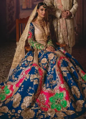 Ali Xeeshan Blue Lehenga (1)