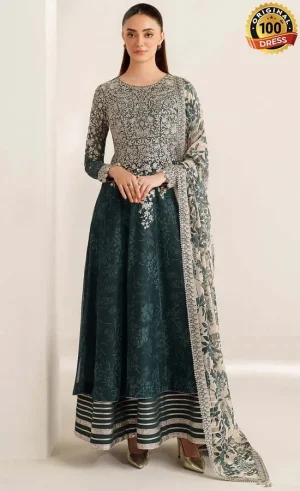 Embroidered Chiffon UC-3108 Dress (2)