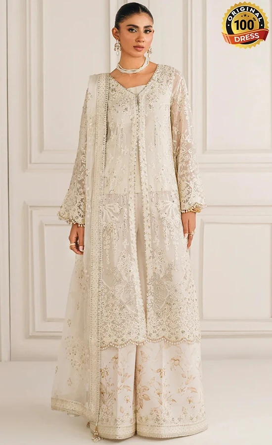 Embroidered Chiffon UF4157 (4) Embroidered Chiffon UF4157 (4)
