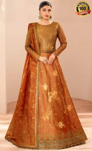 Embroidered Silk AF-SS-2230-Vivara Dress (4)
