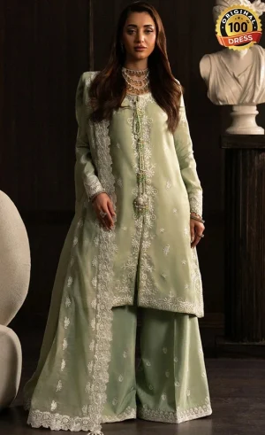 Embroidered Tussar Silk VOL 1 LOOK 03 Dress (2)