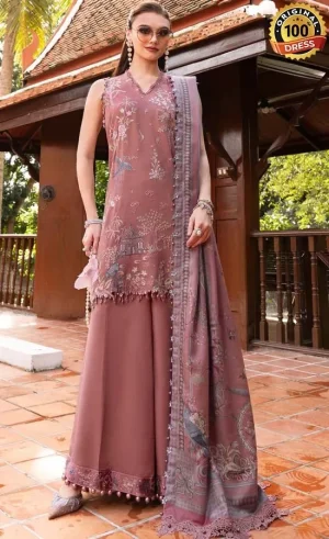 Embroidered Twill Linen MPT-2801-A Dress (1)