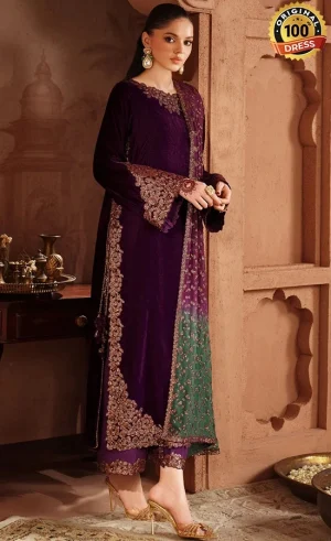 Embroidered Velvet IV-57 (4)