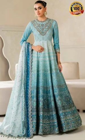 Baroque PK Embroidered Silk UF-4162 Dress (3)