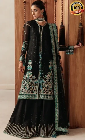 Embroidered Chiffon AIKSHAAM LOOK 05 Dress (1)