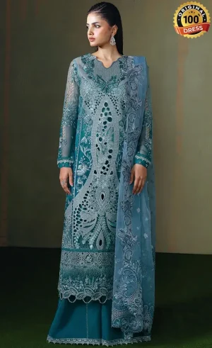 Embroidered Organza E-307 Dress (3)