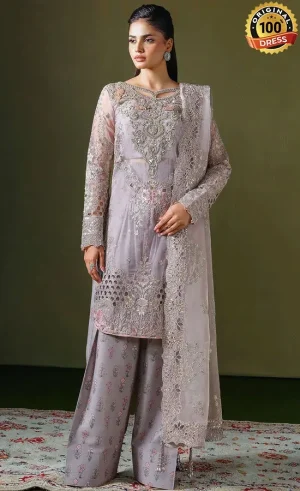 Embroidered Organza E-308 Dress (2)