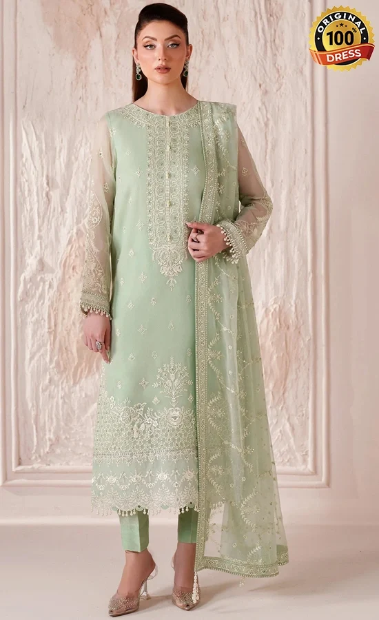 Embroidered Chiffon AF-BDHG-5038-Arden Dress (1) Embroidered Chiffon AF-BDHG-5038-Arden Dress (1)