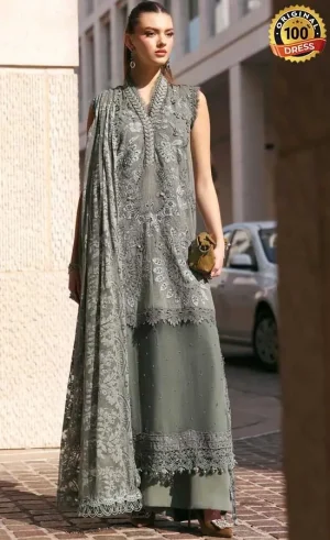 Embroidered Lawn D-2603-B Dress (4)
