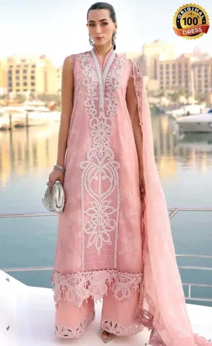 Embroidered Organza D-2604-B Dress (1)