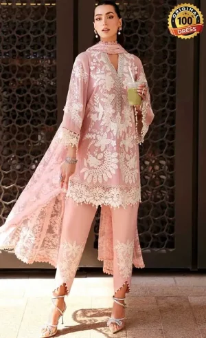 Maria B Embroidered Lawn D-2603-A Dress (1)