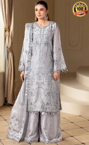 mbroidered Sheesha Silk AF-SS-2245-Safira Dress (1)