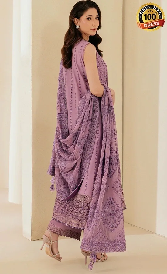 Aik Atelier Embroidered Lawn B2605B Dress (2)