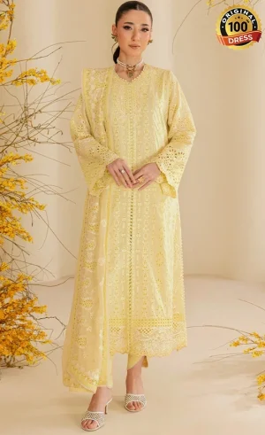 Aik Atelier Embroidered Silk B2604A Dress (4)
