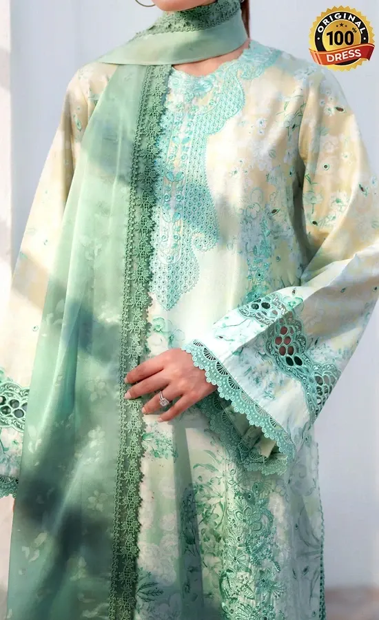 Embroidered Lawn Auryn Dress (1)