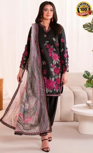 Maryum N Maria Embroidered Lawn Anais Dress (1)