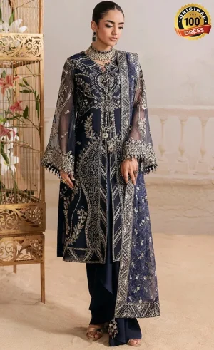 Aik Atelier Embroidered Organza B2604 Dress (3)