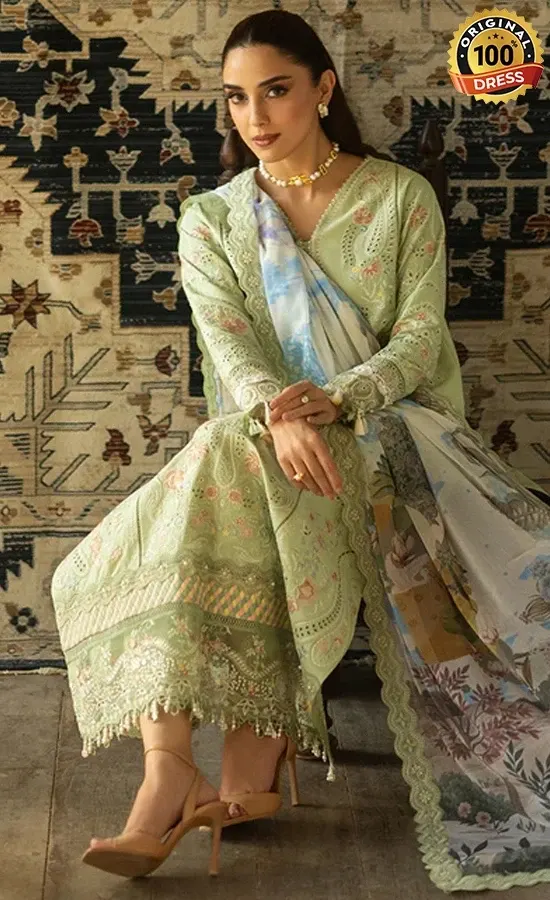 Imrozia PK Embroidered Lawn Aylin Dress (2)