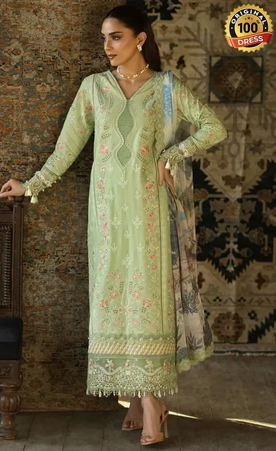 Imrozia PK Embroidered Lawn Aylin Dress (4)